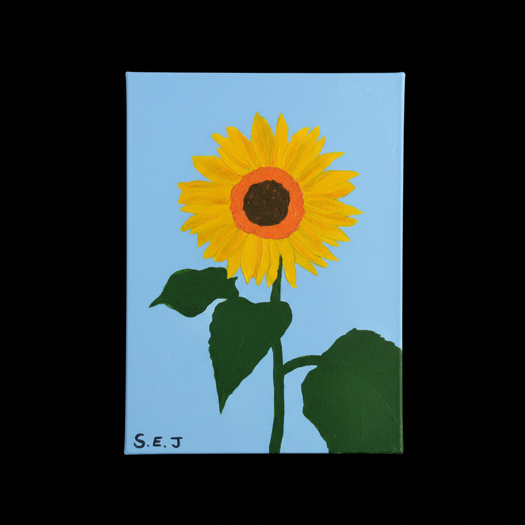 Sunflower Preserved